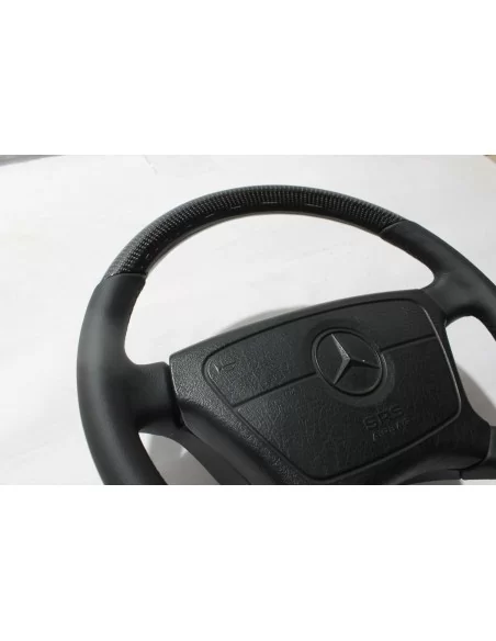  - Steering Wheels - Carbon fiber Steering Wheel for Mercedes-Benz W124 E-Class - 4 - Transform your Mercedes-Benz W124 E-Class 