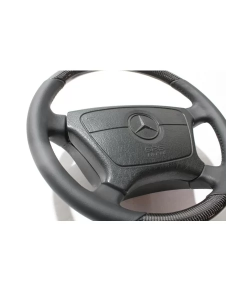  - Steering Wheels - Carbon fiber Steering Wheel for Mercedes-Benz W124 E-Class - 5 - Transform your Mercedes-Benz W124 E-Class 