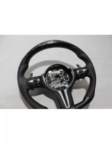  - Steering Wheels - 宝马 F80 F81 F82 F83 F85 F86 M3 M4 M2 X5m X6m 带 LED 面板的碳纤维真皮方向盘 - 3 - 在 Tuneverse 选购宝马 F80 F81 F82 F83 F85 F8