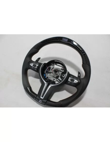  - Steering Wheels - 宝马 F80 F81 F82 F83 F85 F86 M3 M4 M2 X5m X6m 带 LED 面板的碳纤维真皮方向盘 - 5 - 在 Tuneverse 选购宝马 F80 F81 F82 F83 F85 F8