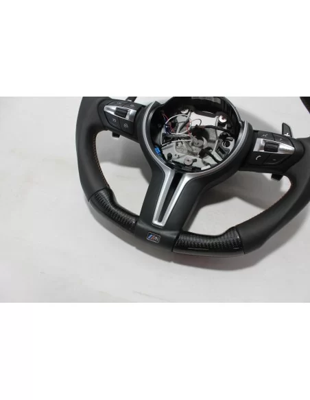  - Steering Wheels - 宝马 F80 F81 F82 F83 F85 F86 M3 M4 M2 X5m X6m 带 LED 面板的碳纤维真皮方向盘 - 6 - 在 Tuneverse 选购宝马 F80 F81 F82 F83 F85 F8