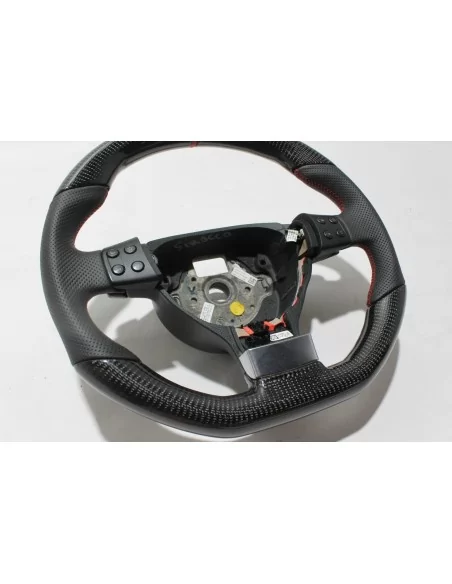  - Steering Wheels - Kierownica Volkswagen Scirocco ze skóry węglowej - 4 - Ulepsz swoją jazdę dzięki kierownicy Volkswagen Scir