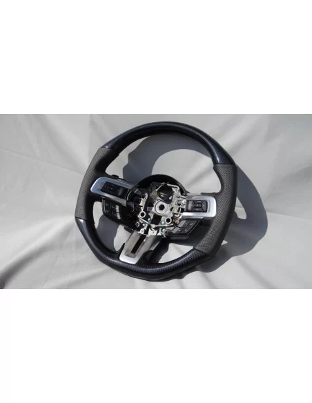  - Steering Wheels - Ford Mustang Shelby GT Steering Wheel Carbon Leather - 2 - Rev up your Ford Mustang Shelby GT with our Carb