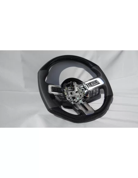  - Steering Wheels - Ford Mustang Shelby GT Steering Wheel Carbon Leather - 3 - Rev up your Ford Mustang Shelby GT with our Carb