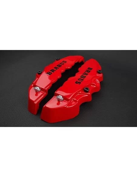  - Mercedes-Benz - Fiberglass red Brabus style brake caliper covers for Mercedes-Benz G-Class W463 - 2 - Buy fiberglass red Brab