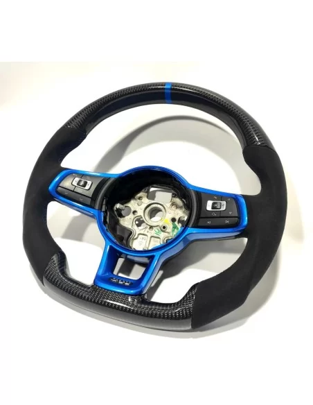  - Steering Wheels - 大众高尔夫 捷达 MK7 A7 碳阿尔坎塔拉方向盘 - 2 - 为您的大众高尔夫或捷达 MK7 A7 配备碳阿尔坎塔拉方向盘。将豪华与顶级性能完美结合，带来无与伦比的驾驶感受！✅