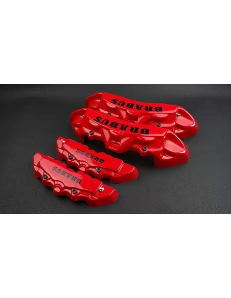  - Mercedes-Benz - Fiberglass red Brabus style brake caliper covers for Mercedes-Benz G-Class W463 - 3 - Buy fiberglass red Brab