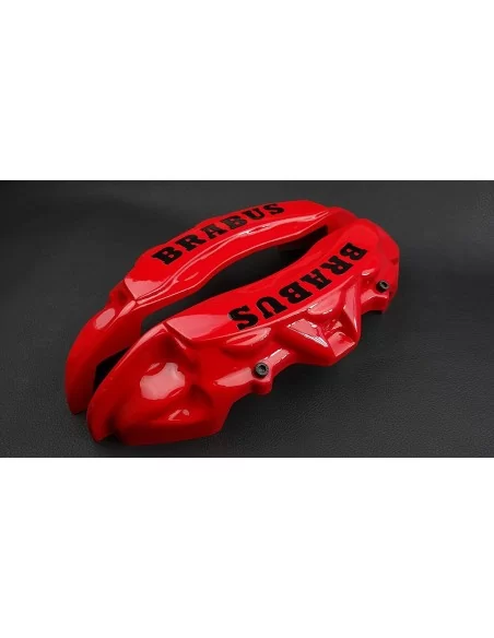  - Mercedes-Benz - Fiberglass red Brabus style brake caliper covers for Mercedes-Benz G-Class W463 - 5 - Buy fiberglass red Brab