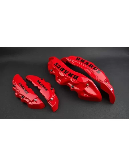  - Mercedes-Benz - Fiberglass red Brabus style brake caliper covers for Mercedes-Benz G-Class W463 - 6 - Buy fiberglass red Brab