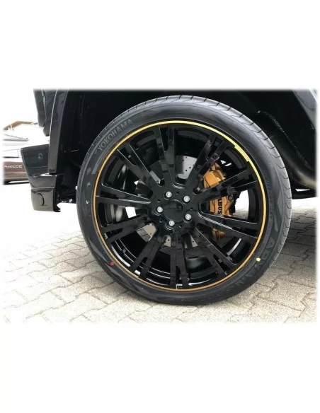  - Mercedes Benz - Bremssattelabdeckungen aus Fiberglas in Gold im AMG-Stil für Mercedes-Benz G-Klasse W463 - 2 - Kaufen Sie gol