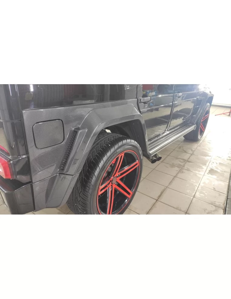  - Mercedes Benz - Zestaw karoserii Brabus Carbon Widestar (panele boczne) dla Mercedes-Benz Klasy G W463 (23 elementy) - 1 - Ku