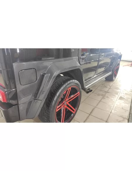  - Mercedes Benz - Brabus Carbon Widestar Karosseriekit (Seitenteile) für Mercedes-Benz G-Klasse W463 (23 Elemente) - 1 - Brabus