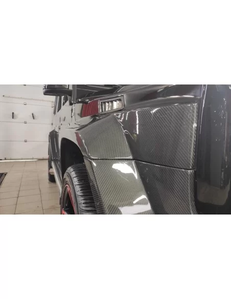  - Mercedes Benz - Brabus Carbon Widestar Karosseriekit (Seitenteile) für Mercedes-Benz G-Klasse W463 (23 Elemente) - 11 - Brabu