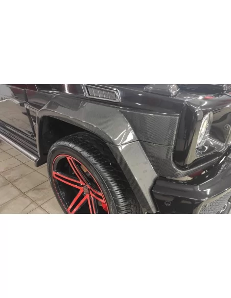  - Mercedes Benz - Brabus Carbon Widestar Karosseriekit (Seitenteile) für Mercedes-Benz G-Klasse W463 (23 Elemente) - 12 - Brabu