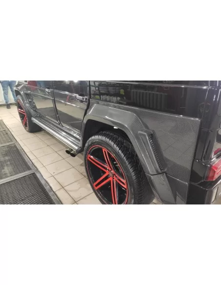  - Mercedes Benz - Brabus Carbon Widestar Karosseriekit (Seitenteile) für Mercedes-Benz G-Klasse W463 (23 Elemente) - 15 - Brabu