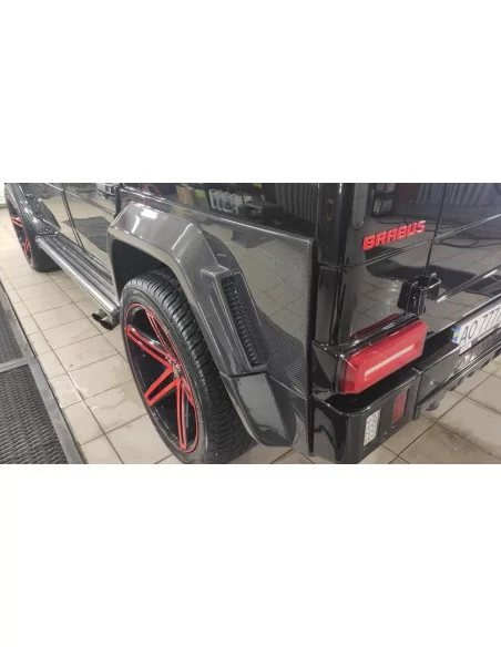  - Mercedes Benz - Brabus Carbon Widestar Karosseriekit (Seitenteile) für Mercedes-Benz G-Klasse W463 (23 Elemente) - 16 - Brabu