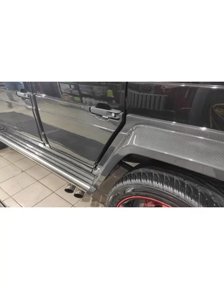  - Mercedes Benz - Brabus Carbon Widestar Karosseriekit (Seitenteile) für Mercedes-Benz G-Klasse W463 (23 Elemente) - 17 - Brabu