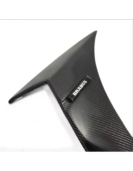  - Mercedes Benz - Mercedes W222 2013-2020 S Klasse Carbon Fiber Kotflügelabdeckungen Klappen Fangs Kompatibel mit Brabus Style 