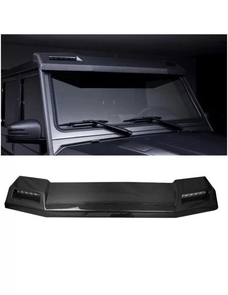  - Mercedes-Benz - Carbon fiber front roof spoiler with LEDs for Mercedes-Benz W463 G-Wagon 4x4 6x6 - 1 - Enhance your Mercedes 