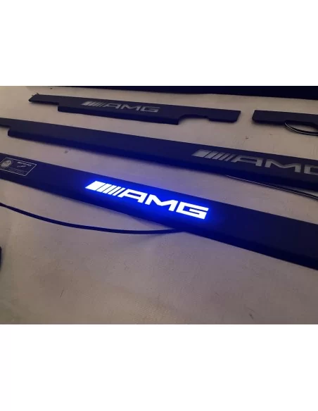  - Mercedes-Benz - Stainless steel LED Illuminated AMG door Sills for Mercedes-Benz W463 6x6 G-Class - 3 - Buy Stainless Steel L