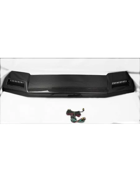  - Mercedes Benz - Kohlefaser Frontdachspoiler mit LEDs für Mercedes-Benz W463 G-Wagon 4x4 6x6 - 2 - Kaufen Sie Carbon-Dachspoil