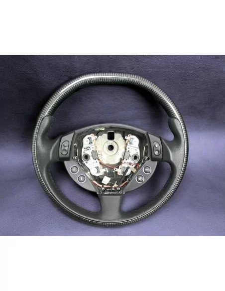  - Steering Wheels - Maserati Quattroporte Granturismo Steering Wheel Carbon Leather - 1 - Enhance your Maserati Quattroporte or