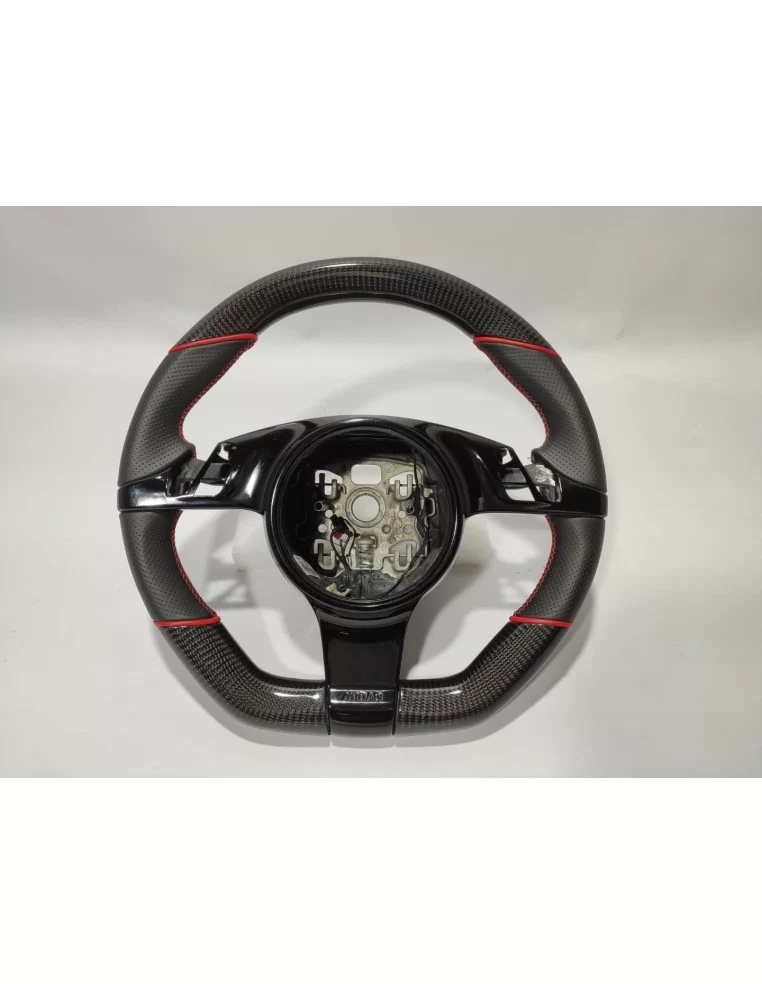  - Steering Wheels - 保时捷 911 997 Boxter Cayman 991 碳皮方向盘 - 1 - 保时捷 911 997 Boxster Cayman 991 方向盘由奢华碳纤维皮革制成，时尚舒适，提升您的驾驶体验！✉️✏