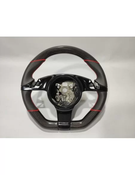  - Steering Wheels - Porsche 911 997 Boxter Cayman 991 Steering Wheel Carbon Leather - 1 - Elevate your driving experience with 