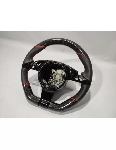  - Steering Wheels - Porsche 911 997 Boxter Cayman 991 Steering Wheel Carbon Leather - 2 - Elevate your driving experience with 