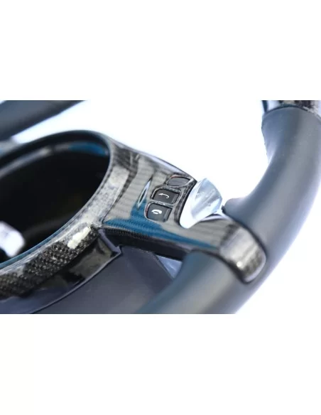  - Steering Wheels - Kierownica Porsche Cayenne ze skóry węglowej - 5 - Kierownica Porsche Cayenne ze skóry węglowej