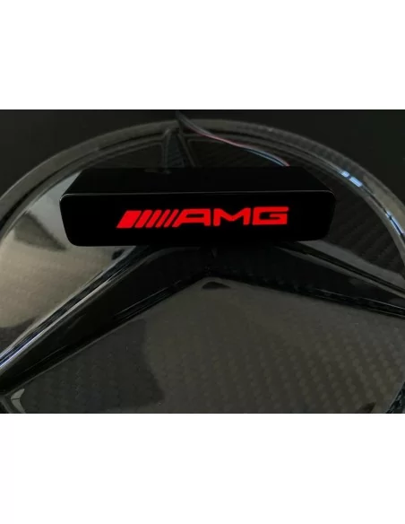  - logo & Emblems - AMG Style RED Frontgrill Badge Led Beleuchtetes Logo für Mercedes-Benz Fahrzeuge - 6 - Kaufen Sie den AMG St