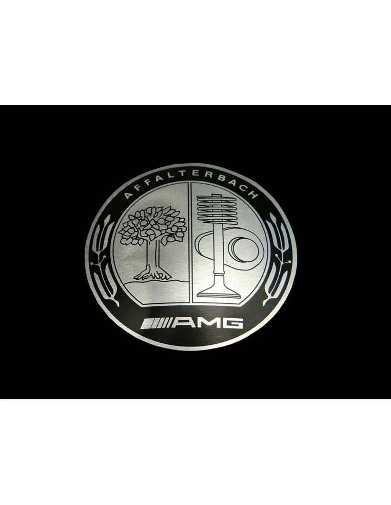  - Logos & Emblems - Metallic AMG Affalterbach Style gear shift knob logo badge for Mercedes-Benz cars - 1 - Buy the Metallic AM