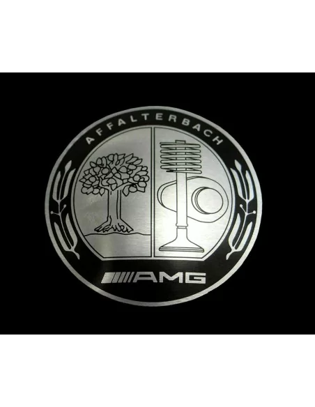  - logo & Emblems - Metallic AMG Affalterbach Style Schalthebelknauf Logo-Plakette für Mercedes-Benz Fahrzeuge - 4 - Kaufen Sie 