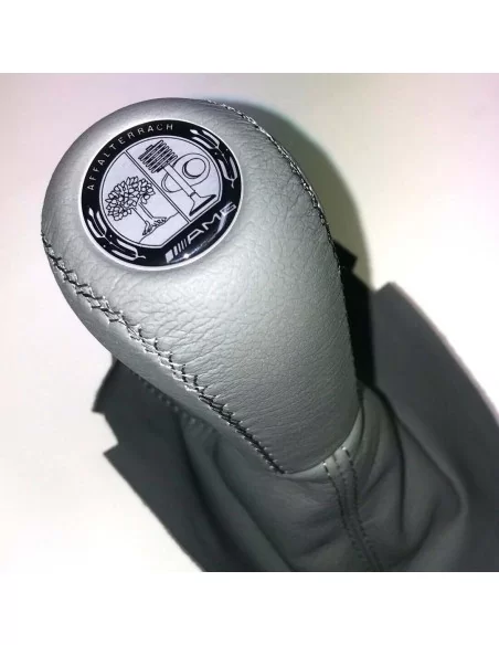  - Logos & Emblems - Metallic AMG Affalterbach Style gear shift knob logo badge for Mercedes-Benz cars - 6 - Buy the Metallic AM