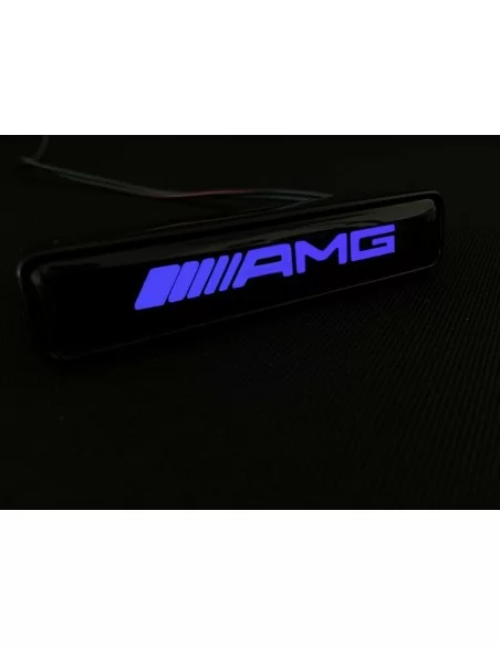  - logo & Emblems - AMG Style BLUE Frontgrill Badge Led Beleuchtetes Logo für Mercedes-Benz Fahrzeuge - 5 - Kaufen Sie AMG Style