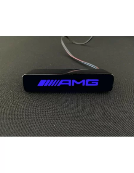  - logo & Emblems - AMG Style BLUE Frontgrill Badge Led Beleuchtetes Logo für Mercedes-Benz Fahrzeuge - 6 - Kaufen Sie AMG Style