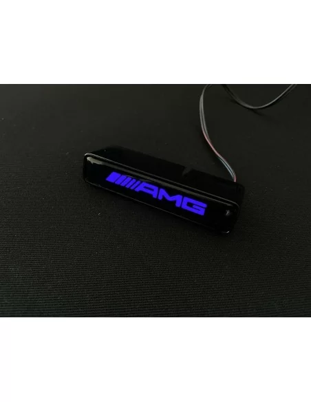  - logo & Emblems - AMG Style BLUE Frontgrill Badge Led Beleuchtetes Logo für Mercedes-Benz Fahrzeuge - 8 - Kaufen Sie AMG Style