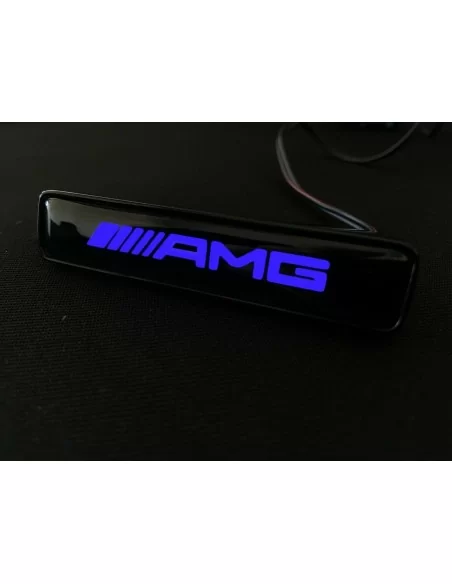  - logo & Emblems - AMG Style BLUE Frontgrill Badge Led Beleuchtetes Logo für Mercedes-Benz Fahrzeuge - 9 - Kaufen Sie AMG Style