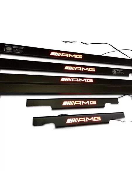  - Mercedes-Benz - Metallic AMG LED Illuminated Door Sills for Mercedes-Benz W463 G-Class - 5 - Buy metallic AMG LED illuminated