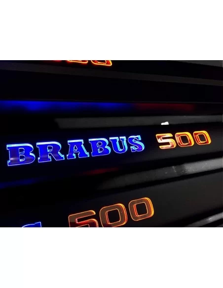  - Mercedes Benz - Metallic Brabus 500 LED beleuchtete Einstiegsleisten für Mercedes-Benz W463 - 3 - Kaufen Sie metallische Brab