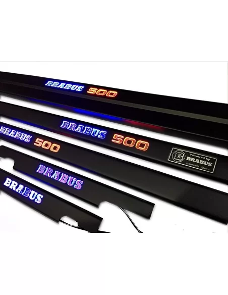  - Mercedes-Benz - Metallic Brabus 500 LED Illuminated Door Sills for Mercedes-Benz W463 - 5 - Buy metallic Brabus 500 LED illum