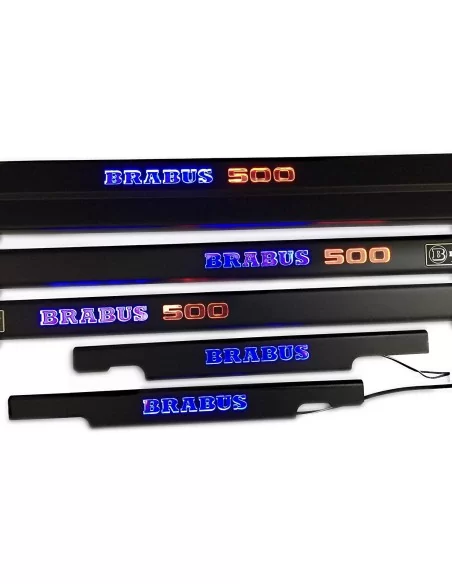  - Mercedes-Benz - Metallic Brabus 500 LED Illuminated Door Sills for Mercedes-Benz W463 - 6 - Buy metallic Brabus 500 LED illum