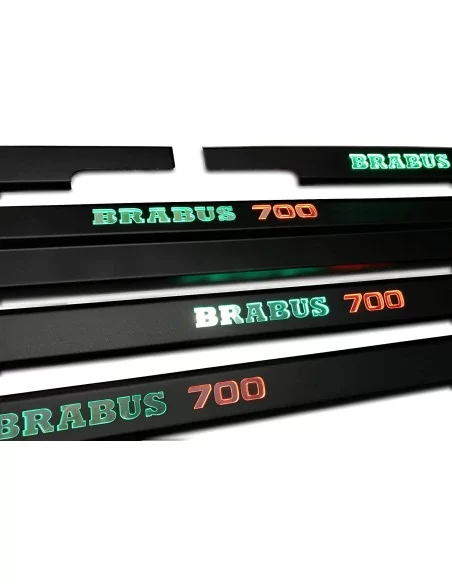  - Mercedes Benz - Metallic Brabus 700 LED beleuchtete Einstiegsleisten für Mercedes-Benz G W463 - 3 - Kaufen Sie metallische Br