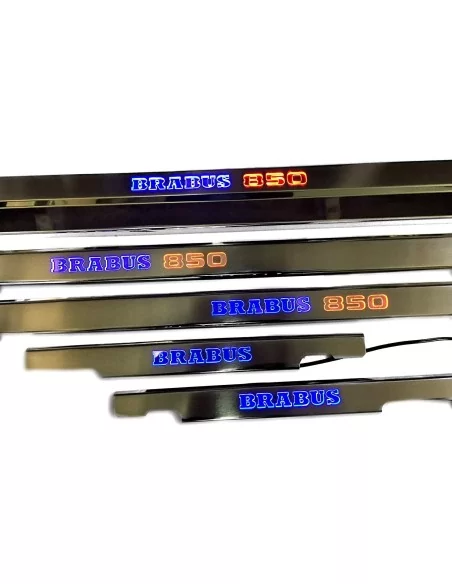  - Mercedes-Benz - Metallic Brabus 850 LED Illuminated Door Sills for Mercedes-Benz G-Wagon W463 - 2 - Buy metallic Brabus 850 L