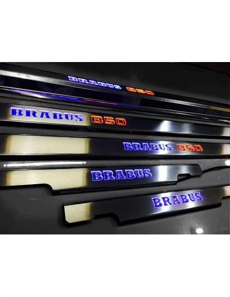  - Mercedes-Benz - Metallic Brabus 850 LED Illuminated Door Sills for Mercedes-Benz G-Wagon W463 - 3 - Buy metallic Brabus 850 L