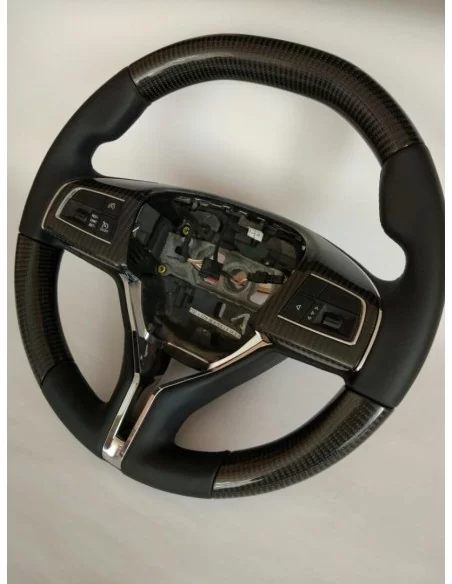  - Steering Wheels - Maserati Ghibli Levante Quattroporte Steering Wheel Carbon Leather - 7 - Upgrade your Maserati Ghibli, Leva