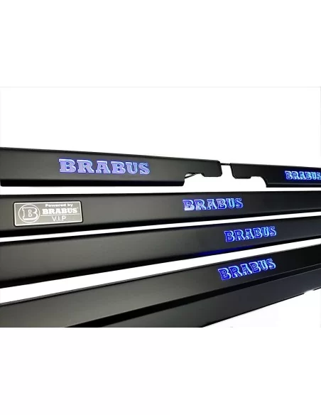  - Mercedes-Benz - Metallic Brabus Black Matte LED Illuminated Door Sills for Mercedes-Benz W463 - 3 - Buy metallic Brabus black