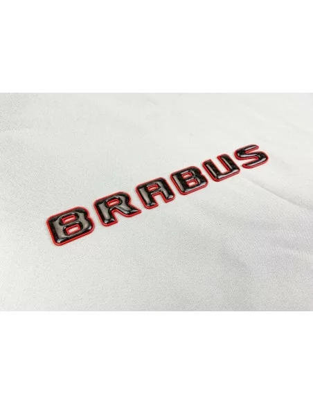  - logo & Emblems - Brabus ROCKET Style Emblem Logo rot metallic mit Carbon für Mercedes-Benz W463A W464 G-Klasse - 4 - Brabus R