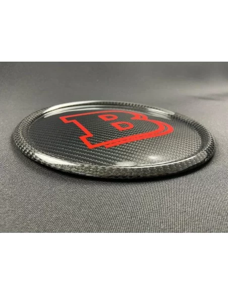  - logo & Emblems - Brabus Kühlergrill-Plakette aus Carbon für Mercedes-Benz G-Kombi G-Klasse W463a W464 - 5 - Kaufen Sie das Br