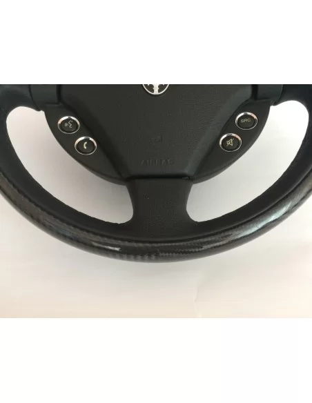  - Steering Wheels - 玛莎拉蒂 Ghibli Levante Quattroporte 碳皮方向盘 - 3 - 使用我们的玛莎拉蒂 Ghibli、Levante 和 Quattroporte 碳纤维真皮方向盘，提升您的驾驶体验。现在订购